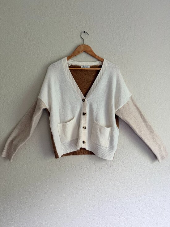 Madewell Sweaters - Madewell size S cardigan multi color.
